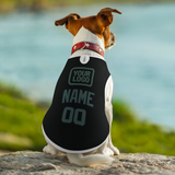 Custom Black Blue Green Pet Vest