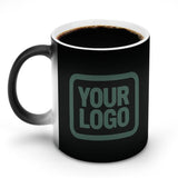 Custom Black Blue Green Magic Mug