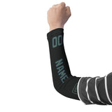Custom Black Blue Green Arm Sleeve