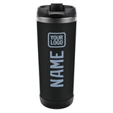 Custom Black Light Blue Stainless Steel Water Cup