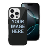 Custom Black Light Blue Phone Case