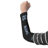 Custom Black Light Blue Arm Sleeve