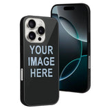 Custom Black Light Blue Phone Case