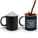 Custom Black Light Blue Magic Mug