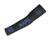 Custom Black Sky Blue Arm Sleeve