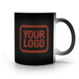 Custom Black Coral Red Magic Mug