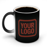 Custom Black Coral Red Magic Mug