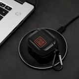 Custom Black Coral Red AirPods Case (3rd Generation)