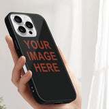 Custom Black Coral Red Phone Case