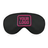 Custom Black Pink Sleep Mask