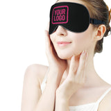 Custom Black Pink Sleep Mask