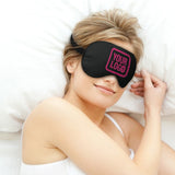 Custom Black Pink Sleep Mask