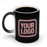 Custom Black Light Pink Magic Mug