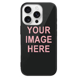 Custom Black Light Pink Phone Case