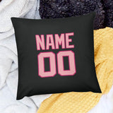 Custom Black Light Pink Pillowcase