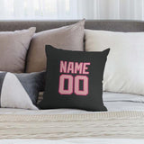 Custom Black Light Pink Pillowcase