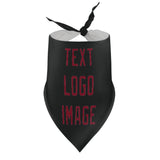 Custom Black Crimson Red Pet Scarf