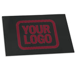 Custom Black Crimson Red Flag