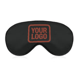 Custom Black Coral Red Sleep Mask