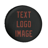 Custom Black Coral Red Truck Tires