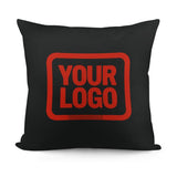 Custom Black Orange Red Pillowcase