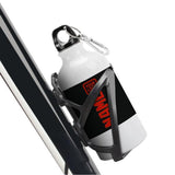 Custom Black Orange Red Sports Bottle