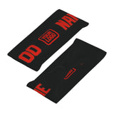Custom Black Orange Red Sports headband