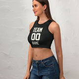 Custom Black Cream Sleeveless Tank Top