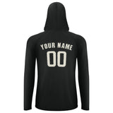 Custom Black Cream UV-Hoodie