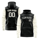 Custom Black Cream Hoodie