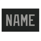 Custom Black Gray Beach Towel