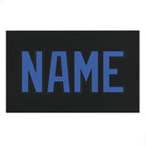 Custom Black Sky Blue Beach Towel