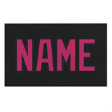 Custom Black Pink Beach Towel