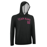 Custom Black Pink UV-Hoodie