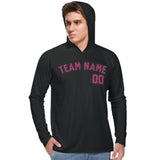 Custom Black Pink UV-Hoodie