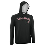 Custom Black Light Pink UV-Hoodie