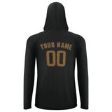 Custom Black Khaki UV-Hoodie