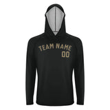 Custom Black Light Khaki UV-Hoodie