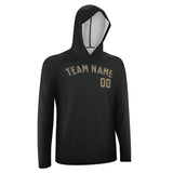 Custom Black Light Khaki UV-Hoodie