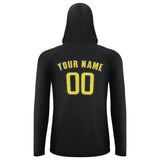 Custom Black Light Yellow UV-Hoodie