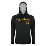Custom Black Gold UV-Hoodie