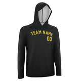 Custom Black Gold UV-Hoodie
