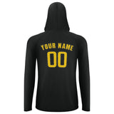 Custom Black Gold UV-Hoodie