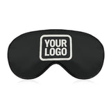 Custom Black White Sleep Mask