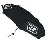 Custom Black White Automatic Umbrella