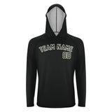 Custom Black Olive UV-Hoodie