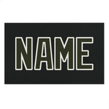 Custom Black Olive Beach Towel
