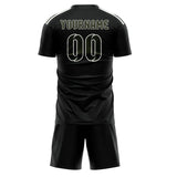 Custom Black Olive Soccer Jersey