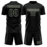 Custom Black Olive Soccer Jersey