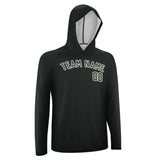 Custom Black Dark Green UV-Hoodie